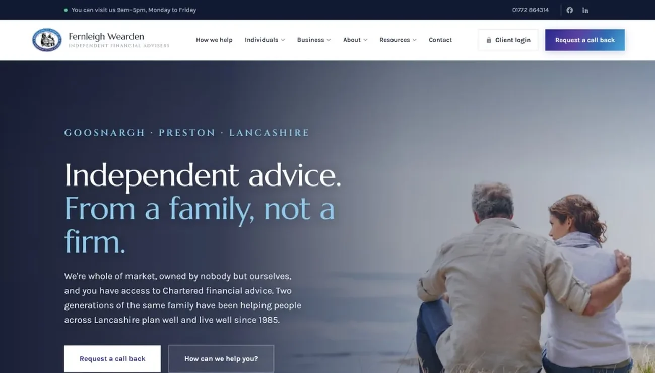 Fernleigh Wearden and Company after the rebuild