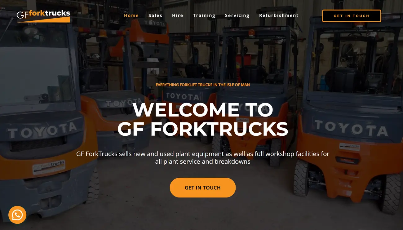 GF ForkTrucks after the rebuild