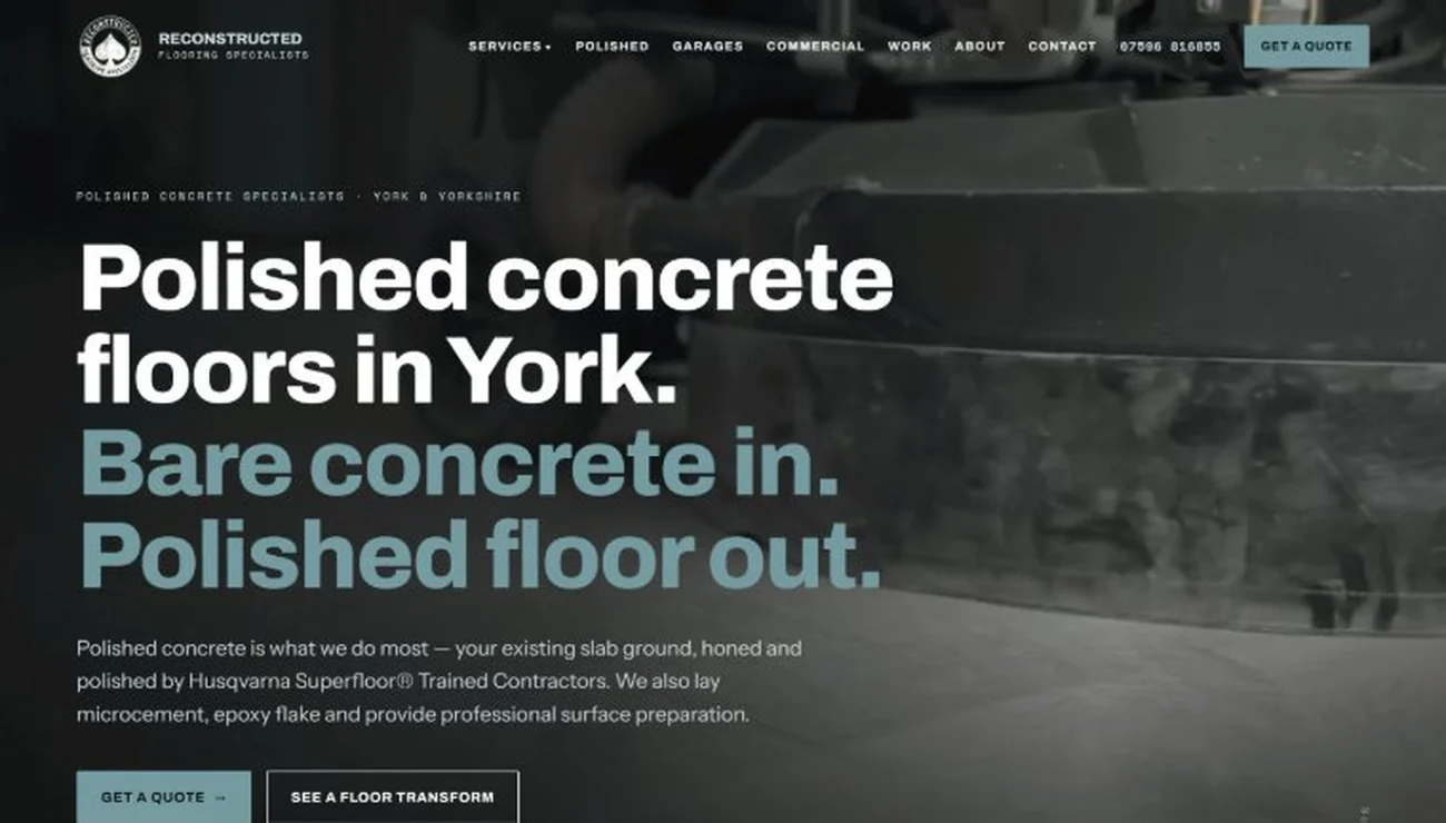 Reconstructed Flooring Specialists after the rebuild