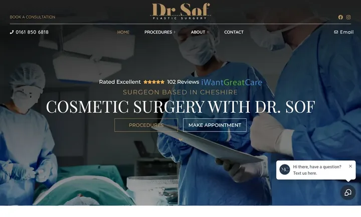 Dr. Sof homepage
