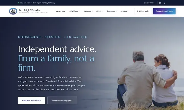 Fernleigh Wearden homepage