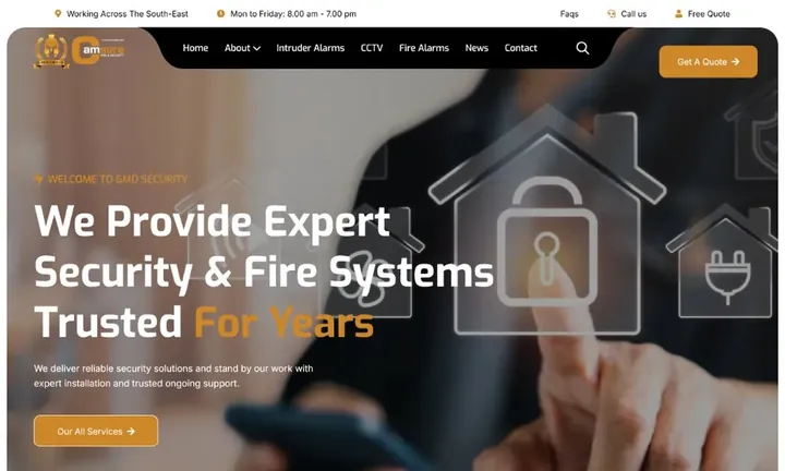 GMD Security homepage