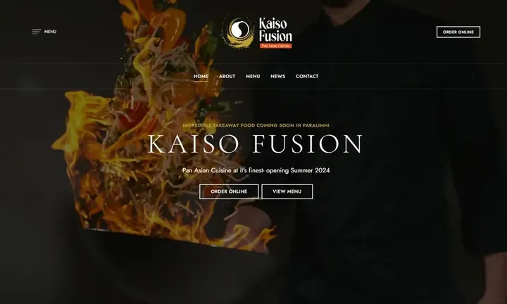 Kaiso Fusion Cyprus homepage