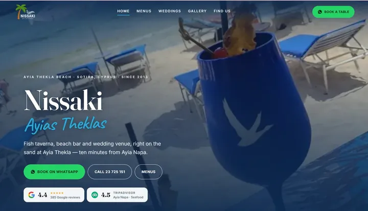 Nissaki homepage