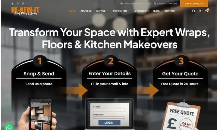 RE-NEW-IT homepage