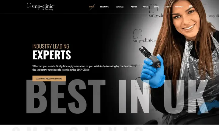 SMP Clinic homepage