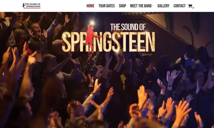So Springsteen homepage