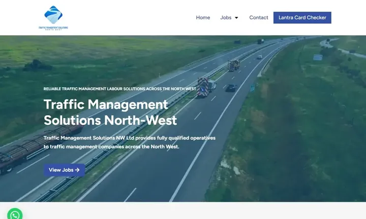 Traffic Management Solutions NW homepage