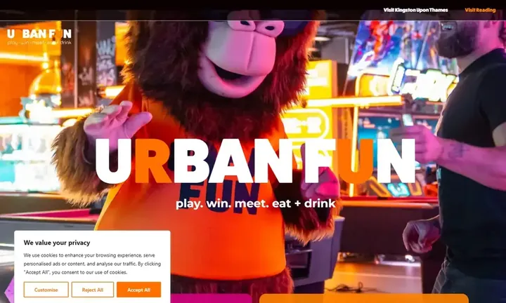 Urban Fun 2025 homepage