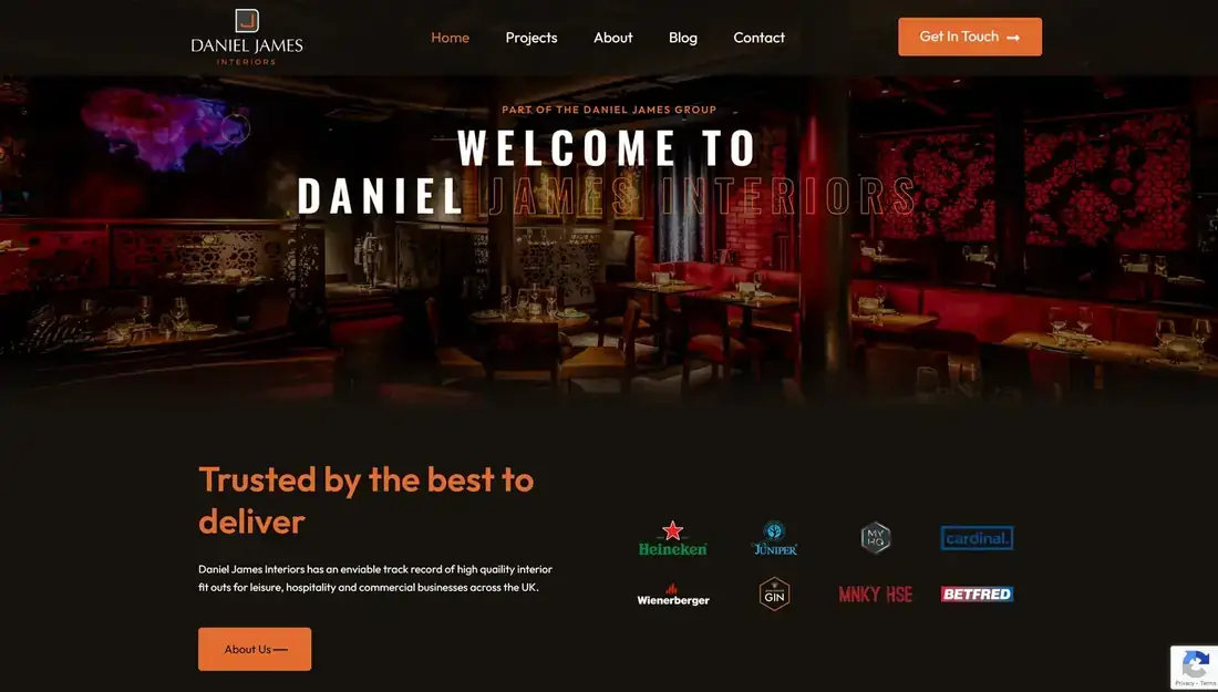 Daniel James Interiors Laptop