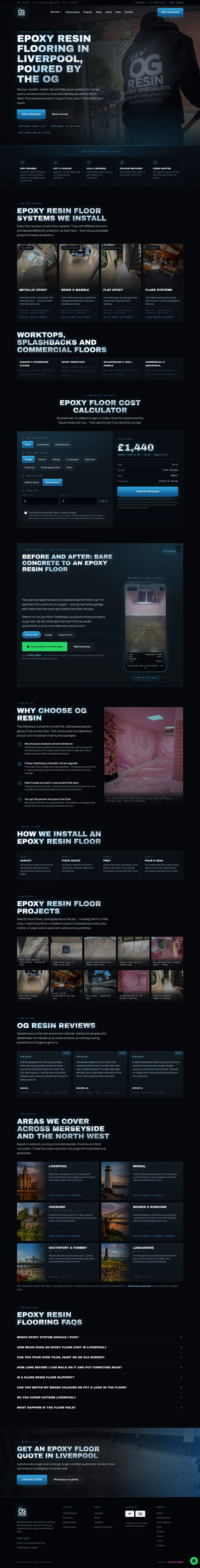 OG Resin homepage