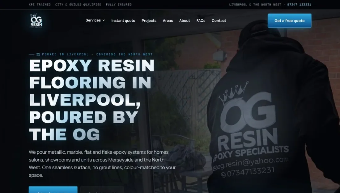 OG Resin homepage